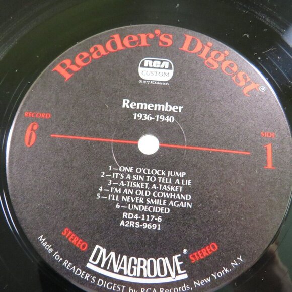 REMEMBER Reader’s Digest RCA (9) Records (1900-1960s) + When Radio was King - Picture 10 of 16